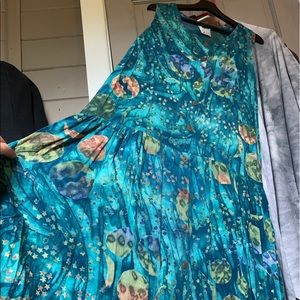 Eden Rising maxi dress w/ pockets S - L like new